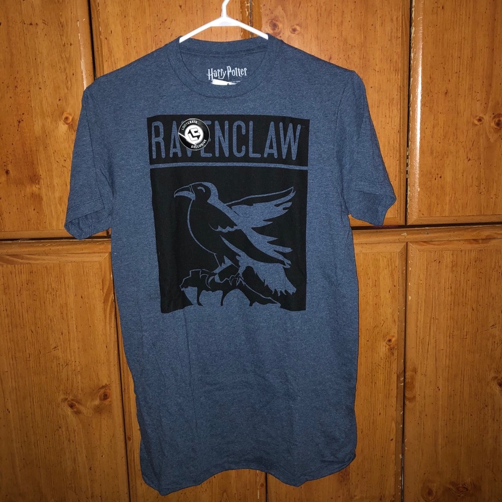 Harry Potter Ravenclaw Short Sleeve Tee Sz S Blue